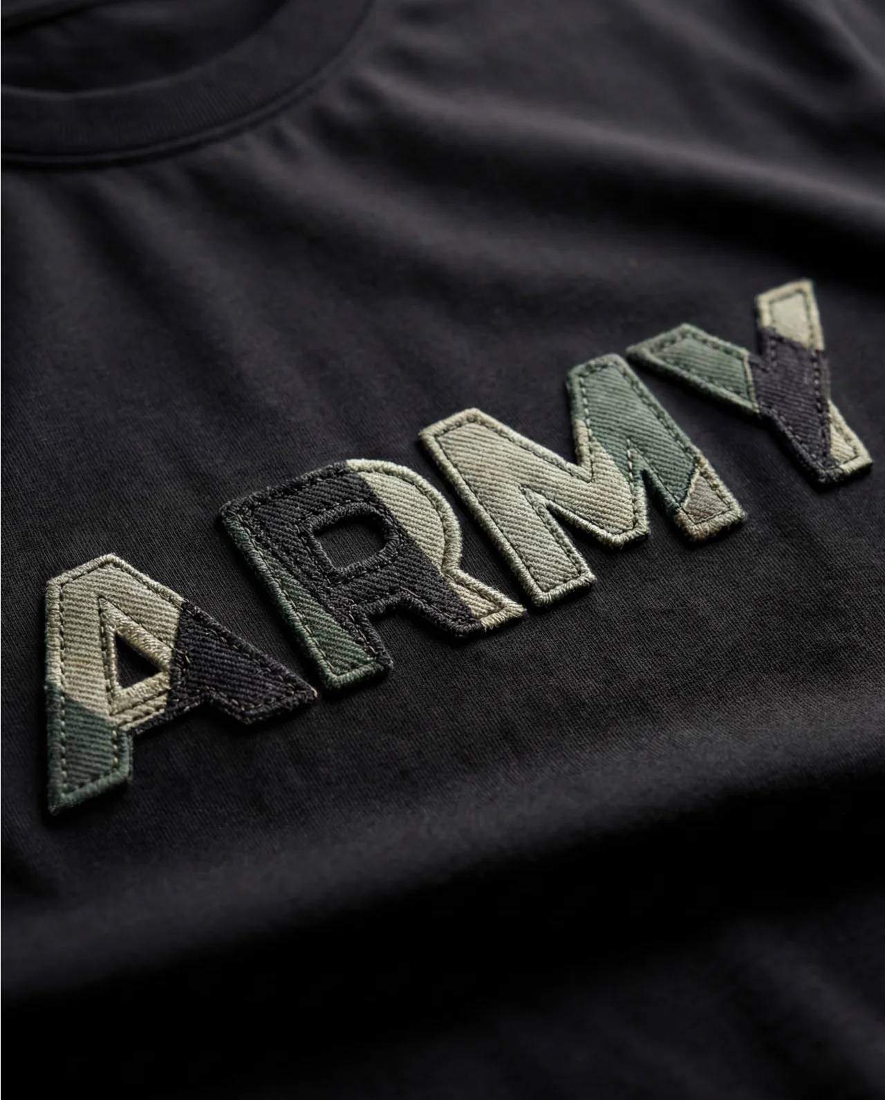 Army Camouflage Signature LuxeSoft Cotton T-Shirt - Image 3