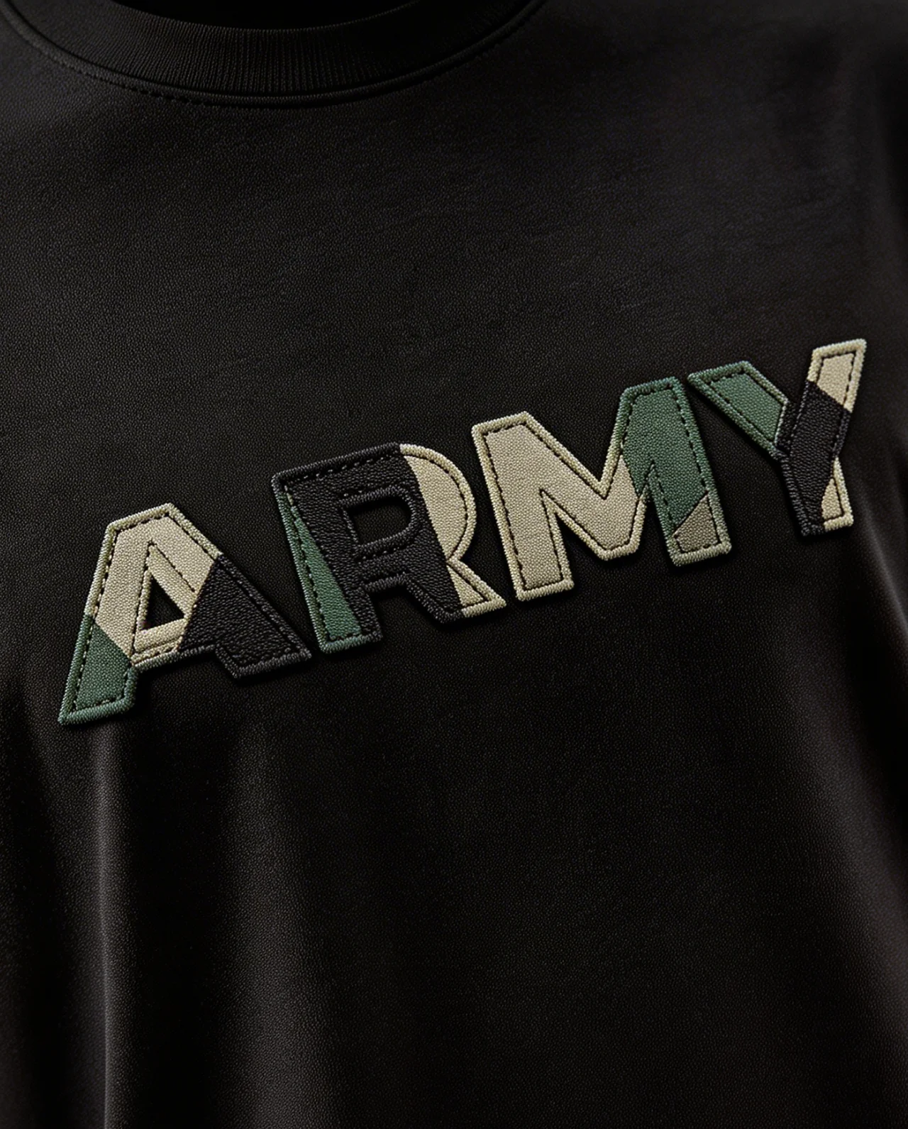 Army Camouflage Signature LuxeSoft Cotton T-Shirt - Image 4