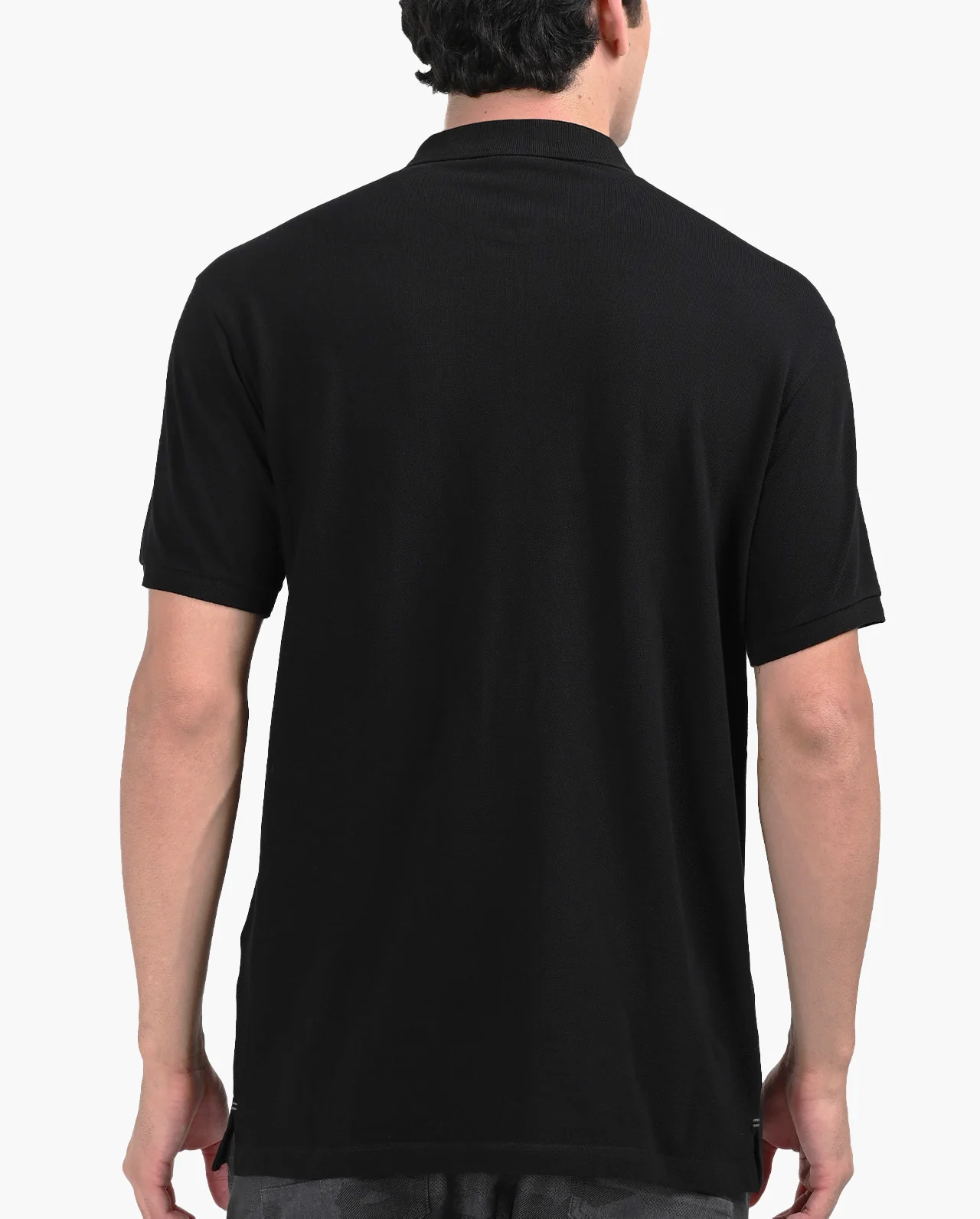 Prime Utility Black Polo T-shirt - Image 5