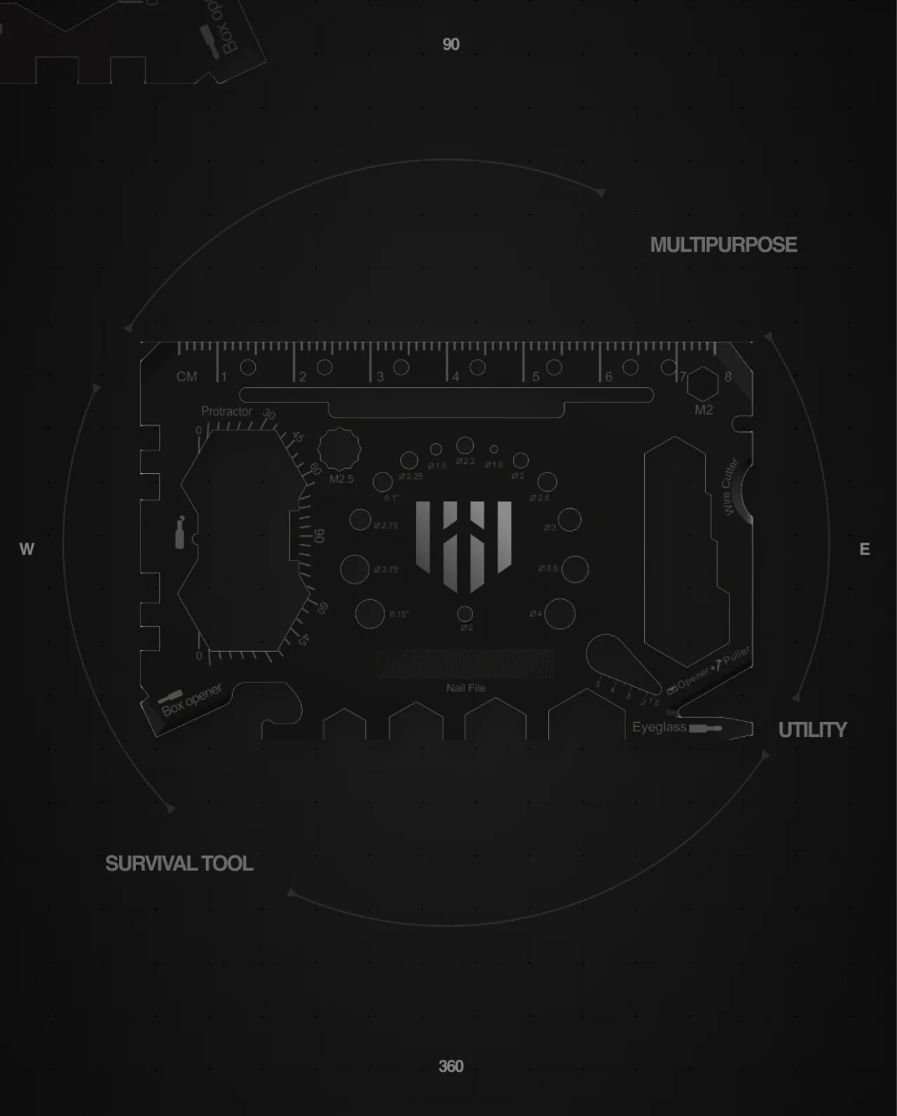 Stainless Steel TACTICARD - Image 3