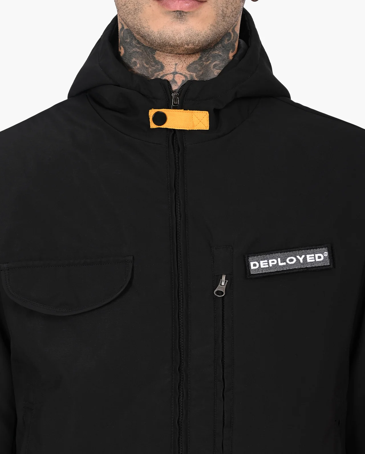 Stealth Black Para Trooper Tactical Jacket - Image 3