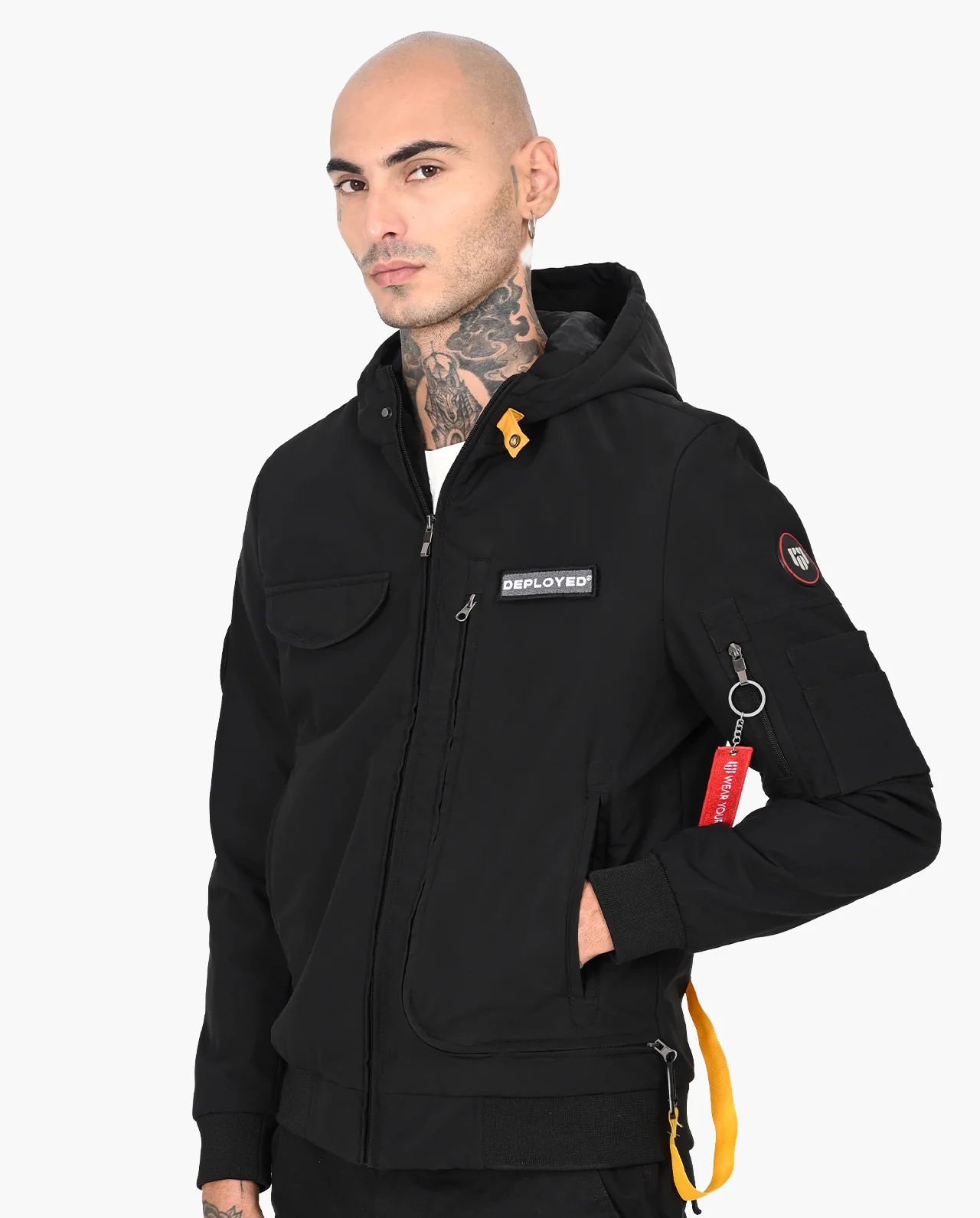 Stealth Black Para Trooper Tactical Jacket - Image 4