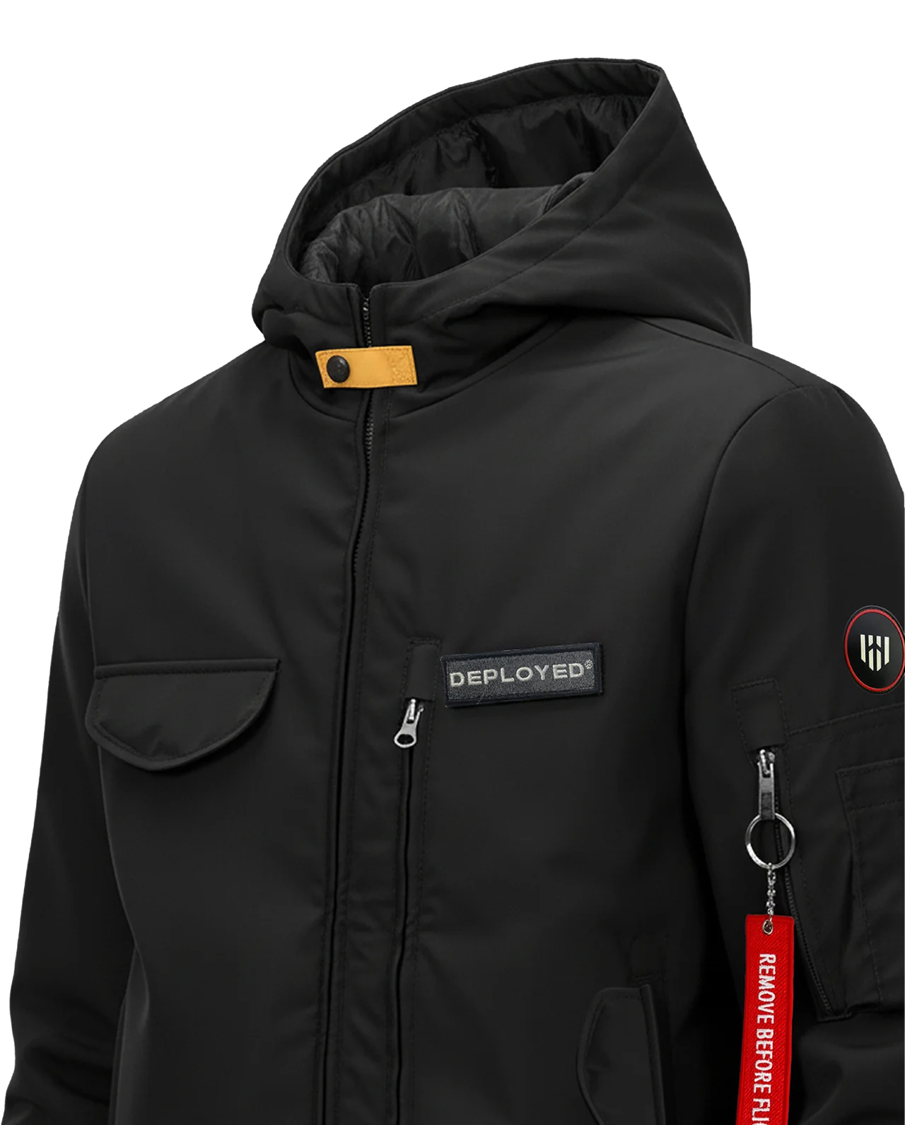 Stealth Black Para Trooper Tactical Jacket - Image 5