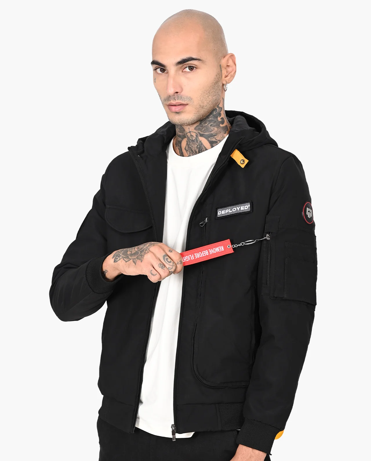 Stealth Black Para Trooper Tactical Jacket - Image 7