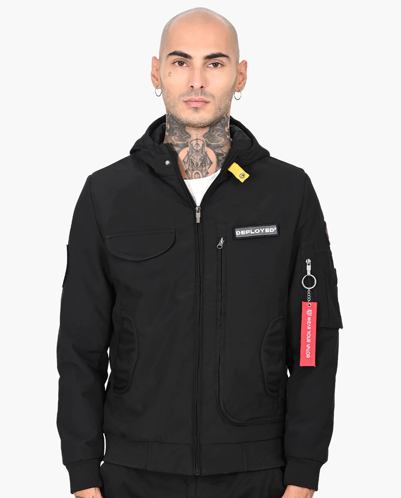 Stealth Black Para Trooper Tactical Jacket - Image 9